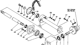 Вал 268-30-13611 Komatsu