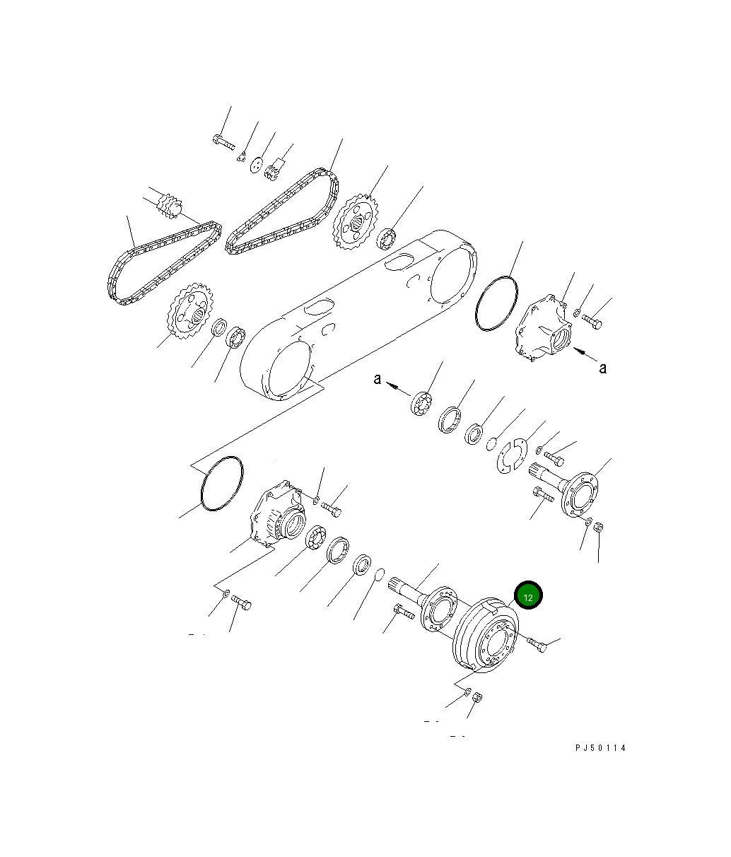 Барабан 23D-23-11240 Komatsu