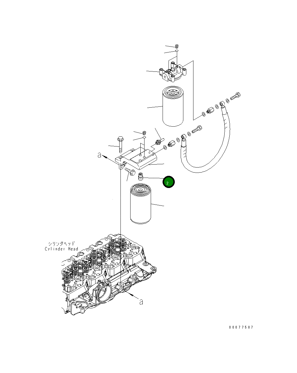 Адаптер 6751-71-6320 Komatsu