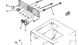 Кронштейн TEN2707-00200 Komatsu