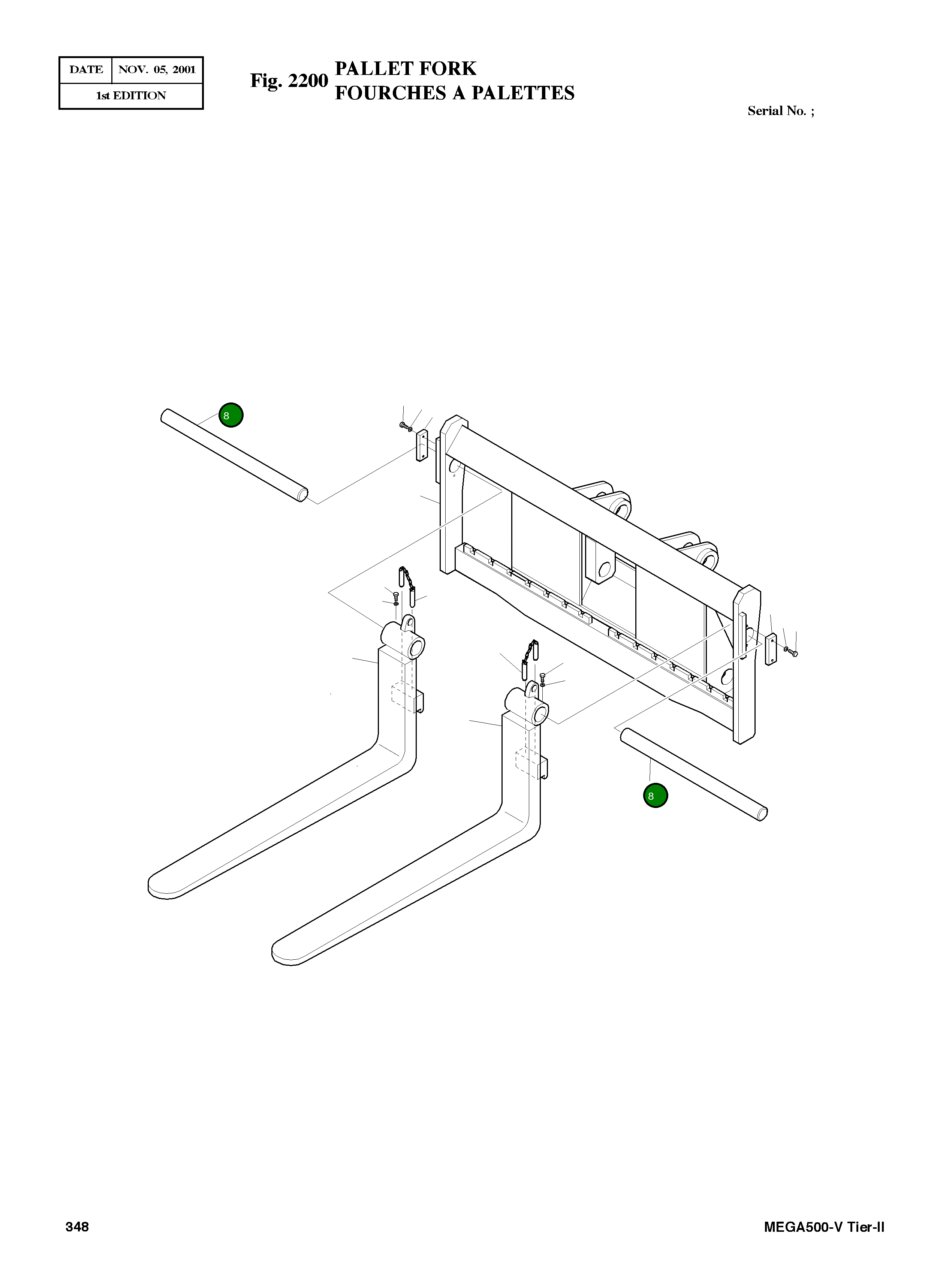 Вал 112-00059 Komatsu