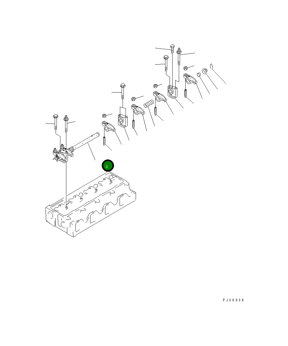 Вал 6201-41-5210 Komatsu