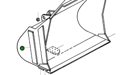 Боковая режущая штанга 1172 179 C1 Komatsu