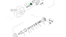 Вилка 20Y3042211 Komatsu