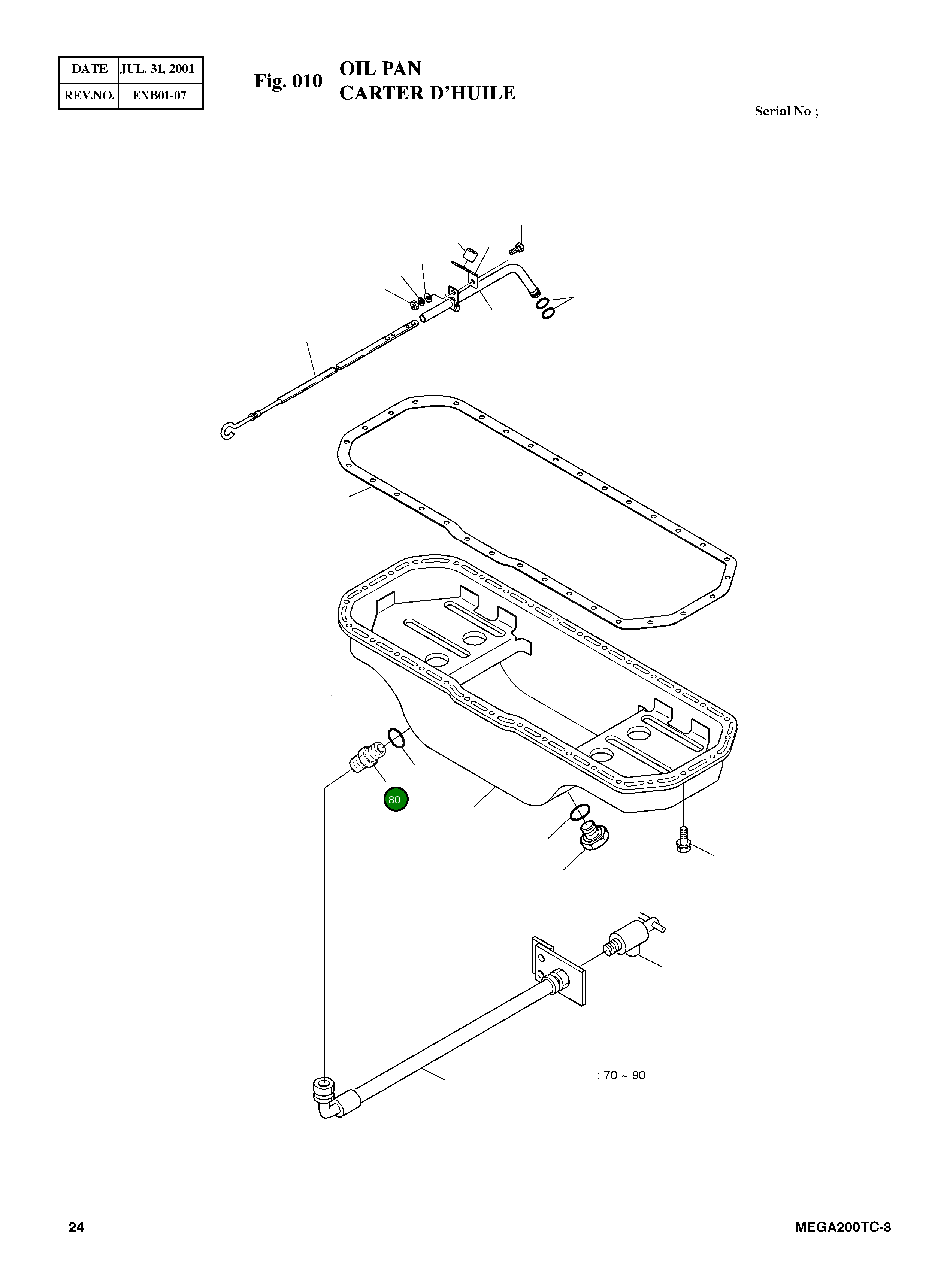 Адаптер 65.98130-0210 Komatsu