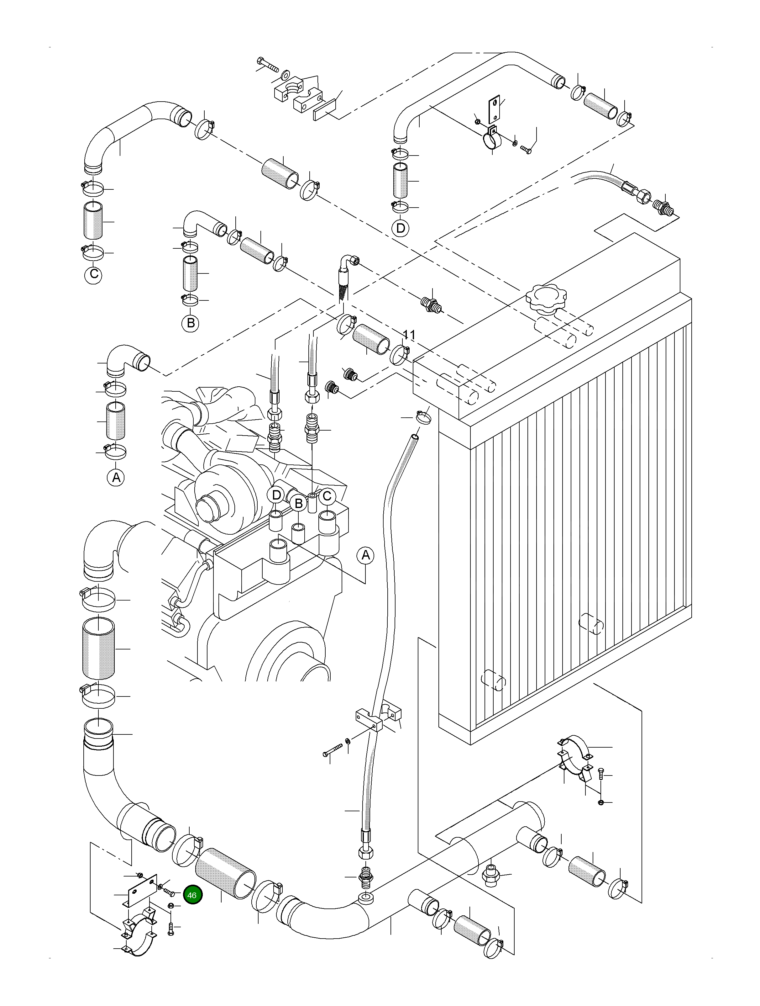 Болт 512 553 98 Komatsu