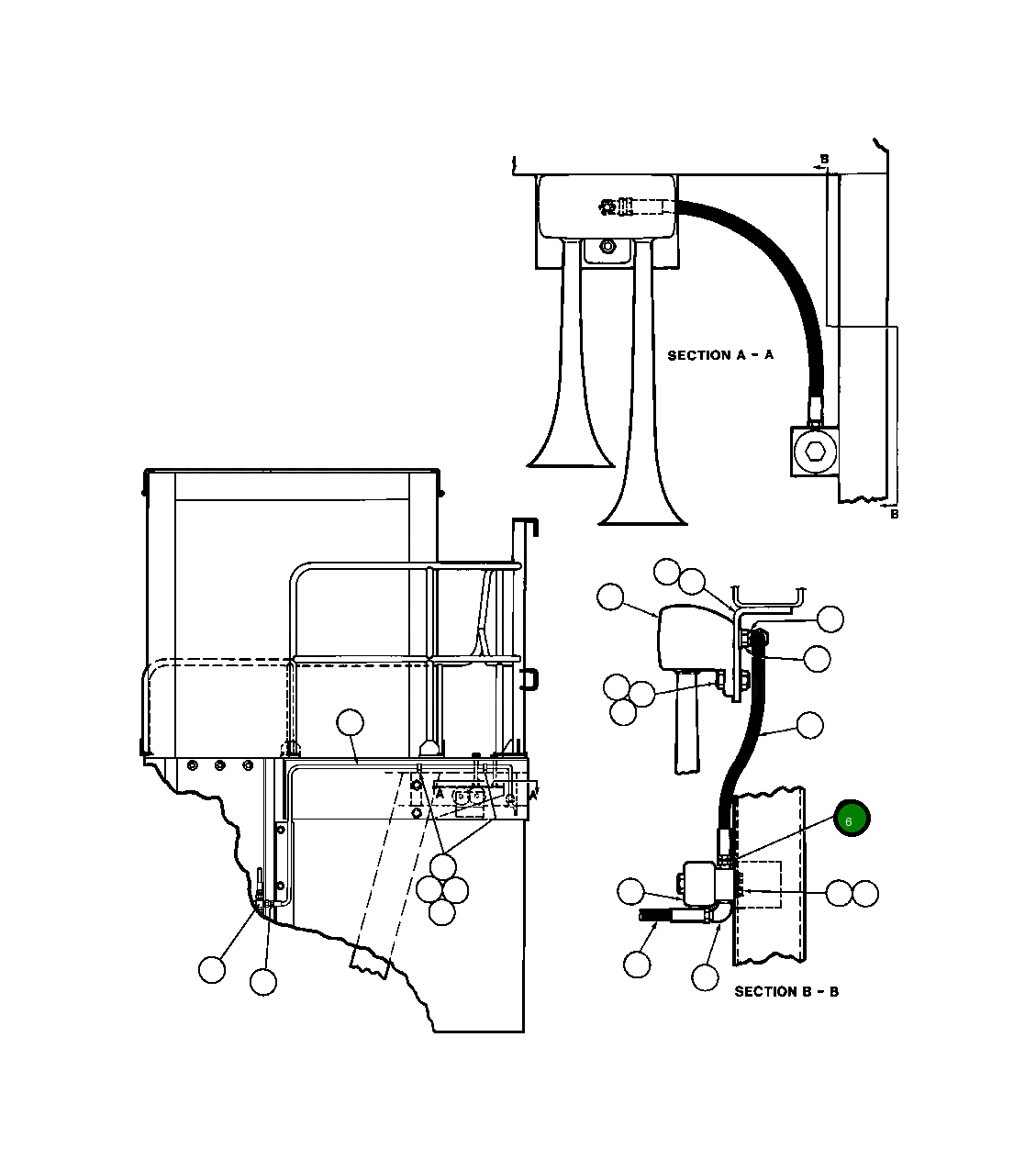 Адаптер SV7053 Komatsu