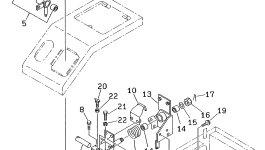 Кронштейн 417-S30-2660 Komatsu
