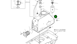 Бак 14X-60-31121 Komatsu