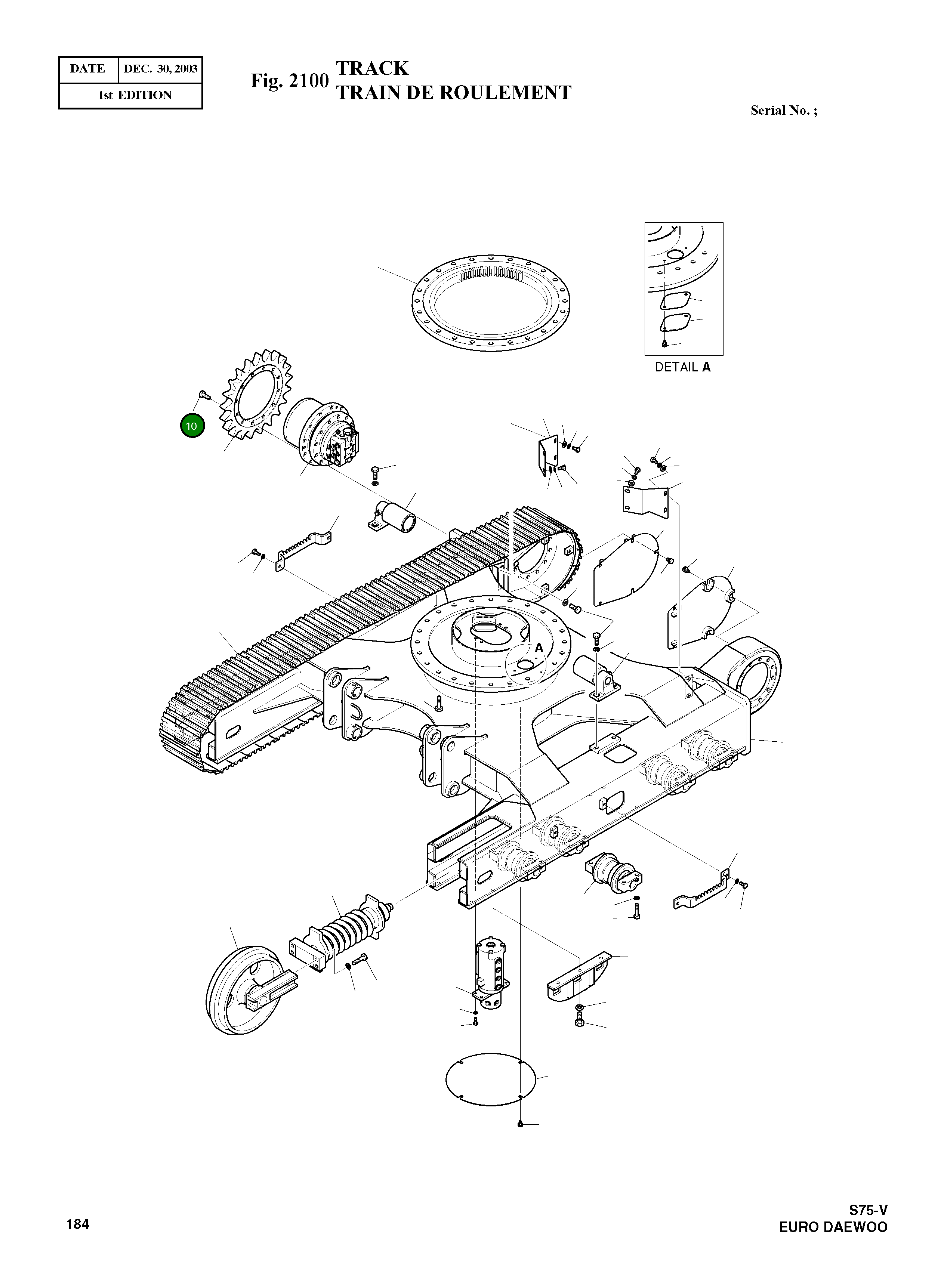 Болт M14X2.0X45 S0562866 Komatsu