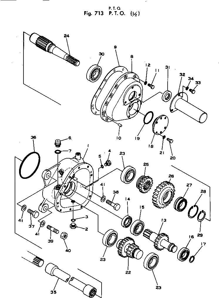Вал 12F-956-1140 Komatsu