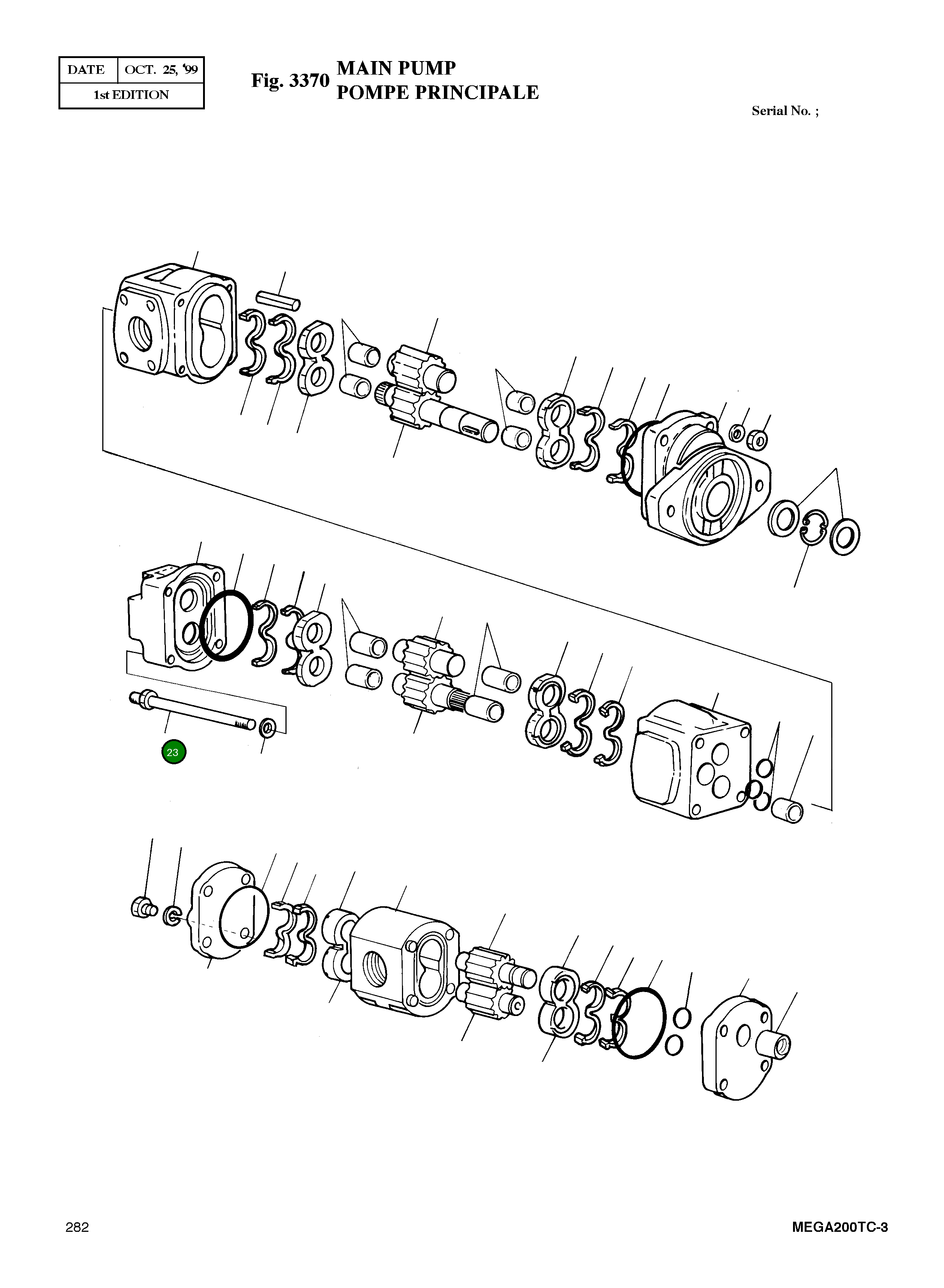 Болт M12X120LG 9112-418-00M Komatsu
