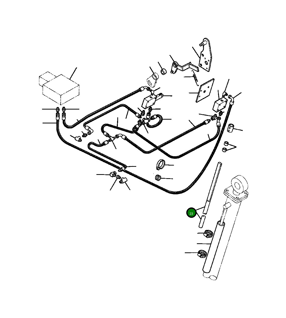 Вал 611 627 C1 Komatsu