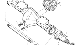Вал 3232288M1 Komatsu