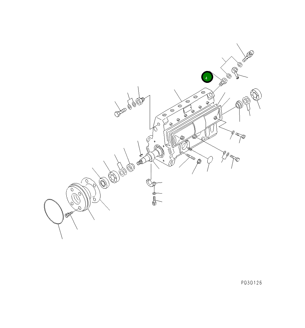 Адаптер DK131423-0900 Komatsu