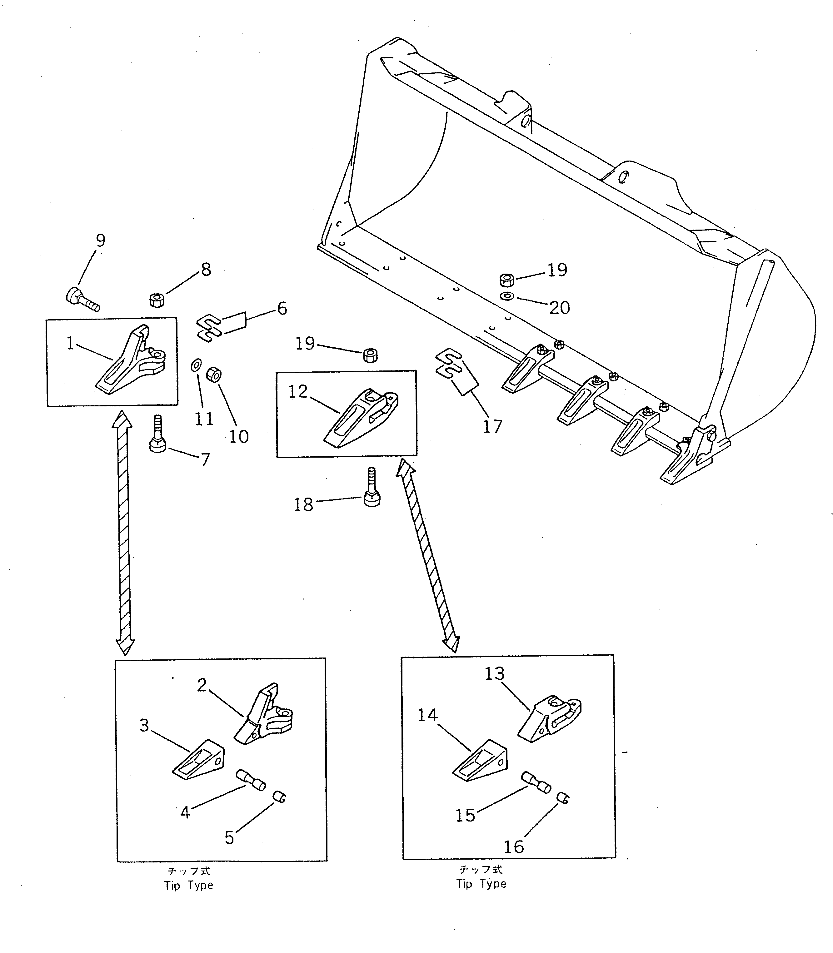 Адаптер 417-847-1140 Komatsu