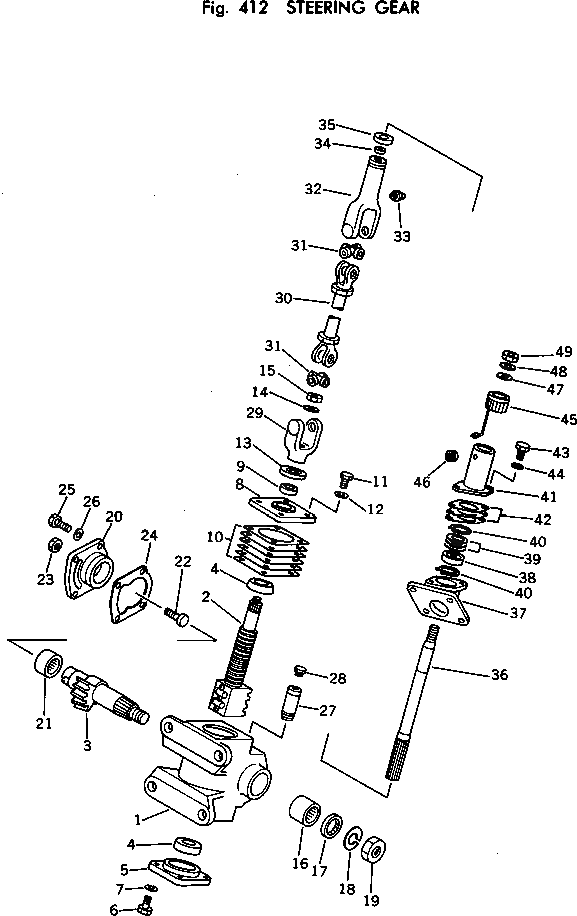 Вилка 566-40-42110 Komatsu