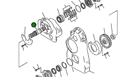 Вал 421-15-13312 Komatsu