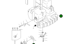 Бак 21Y-04-11111 Komatsu