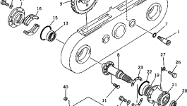 Вал 234-23-12413 Komatsu