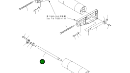 Вал 8295-75-2530 Komatsu