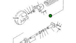 Вилка 207-30-68420 Komatsu