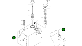 Бак 20E-04-K1316 Komatsu