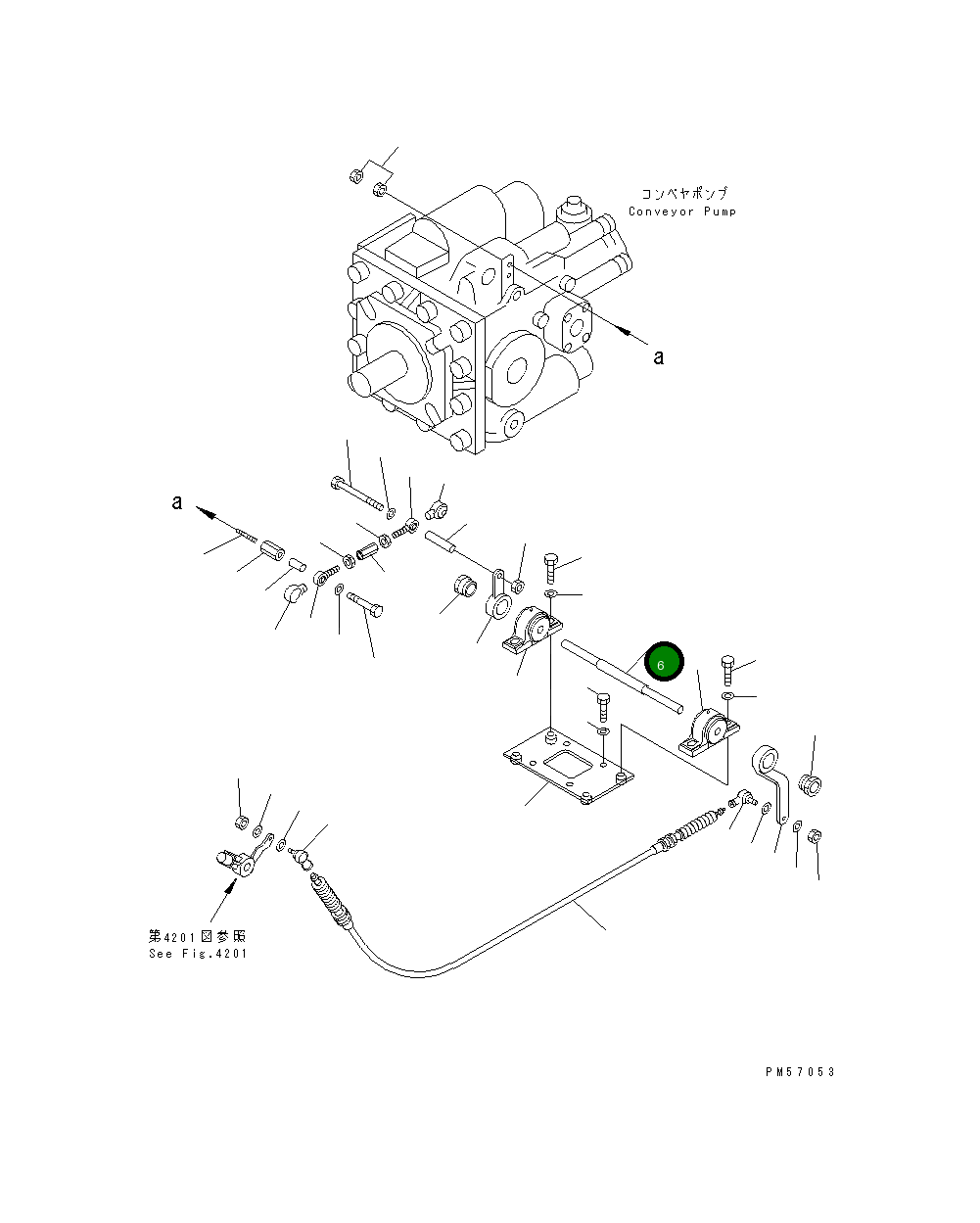 Вал 277-43-54170 Komatsu