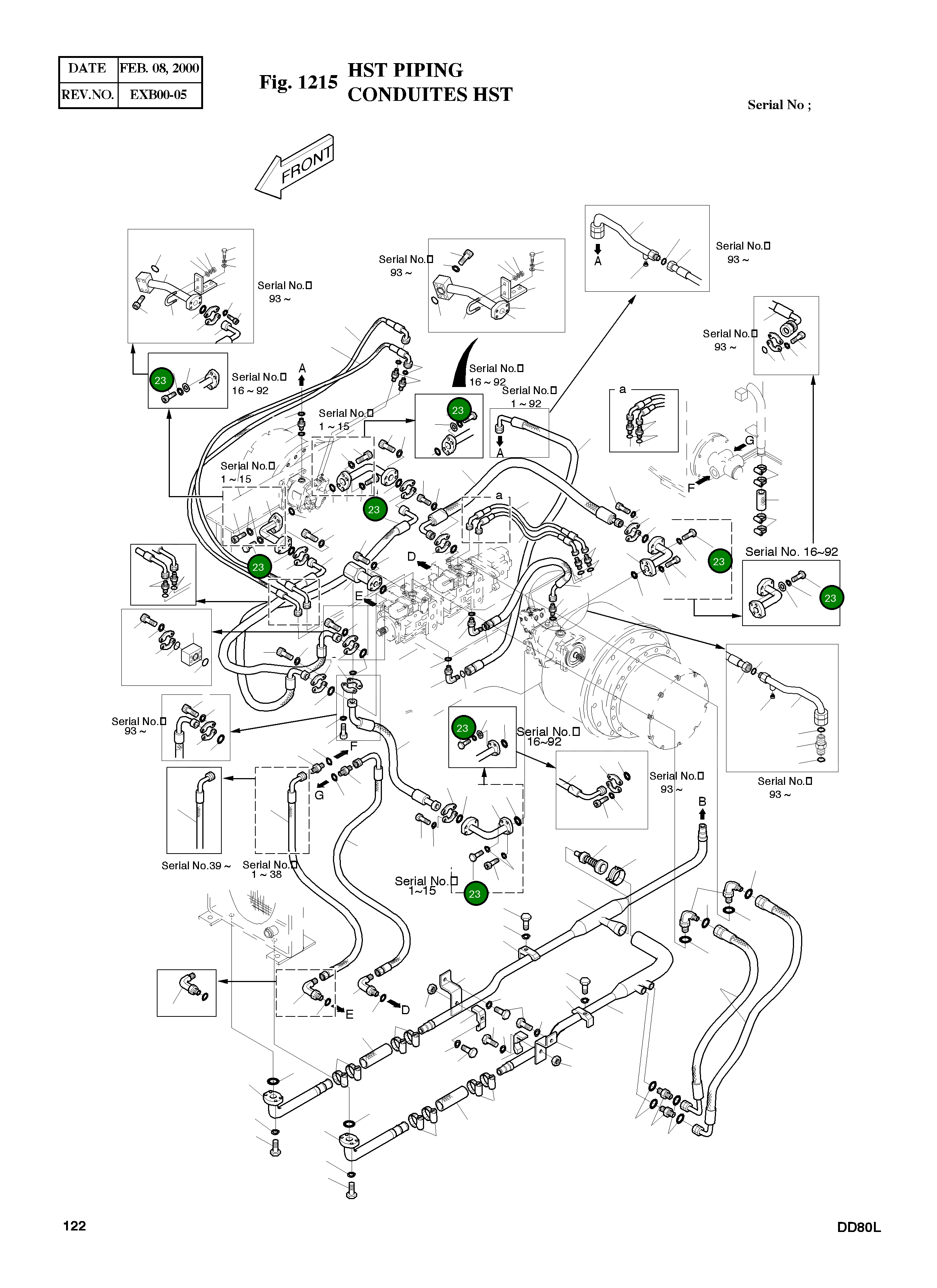 Болт 7/16UNC-35 5120-1472 Komatsu