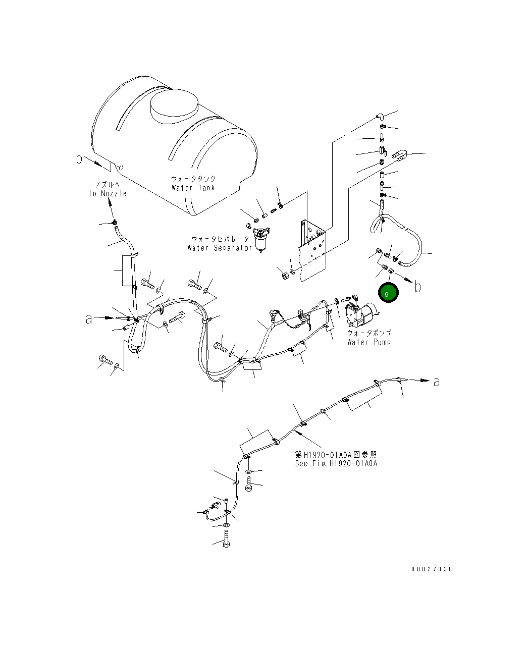 Адаптер 07326-20604 Komatsu