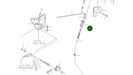 Вилка 232-43-56420 Komatsu