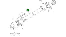 Вилка 124-12-51161 Komatsu