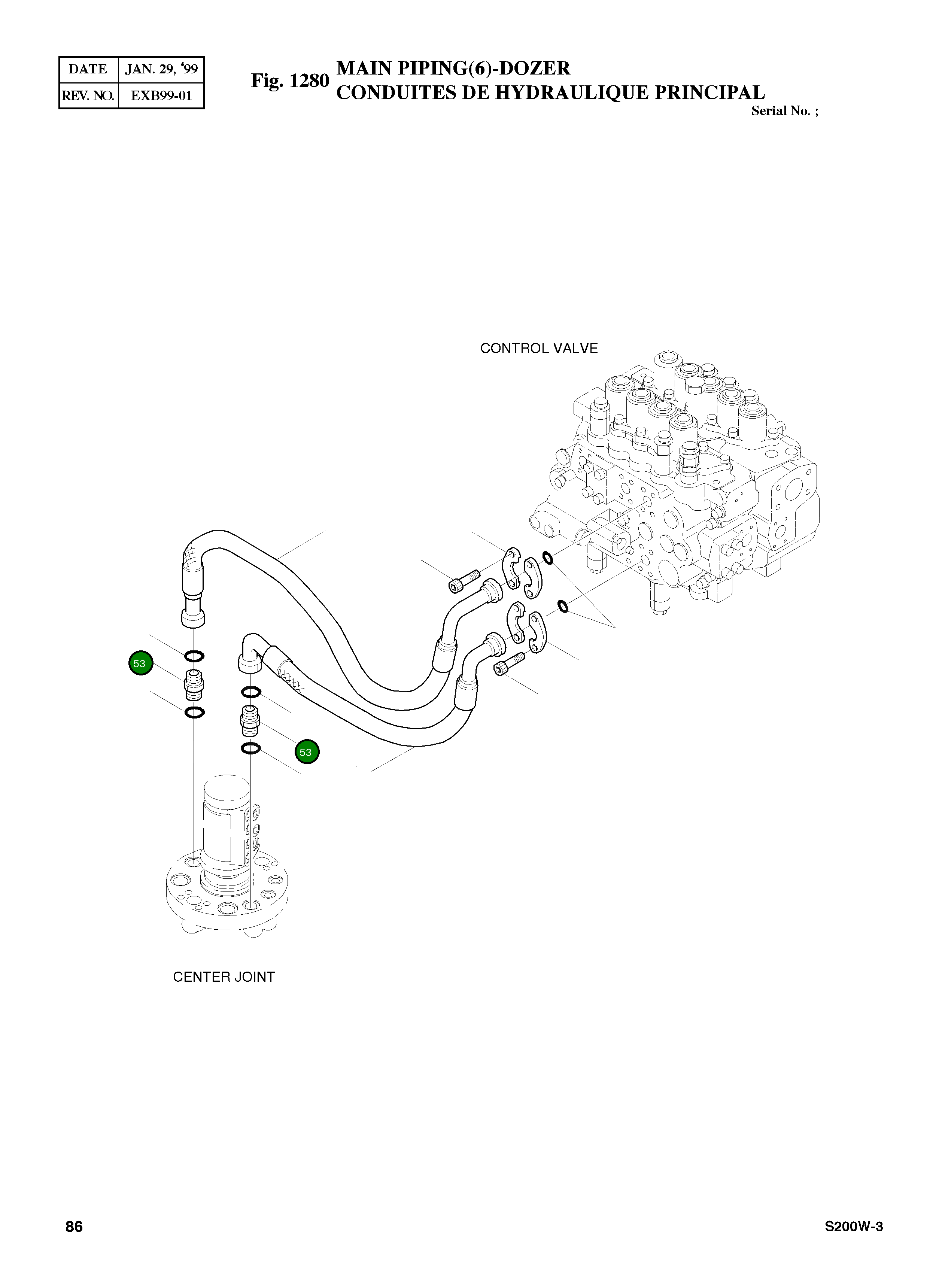 Адаптер PFO 1/2. ORS 3/4 2181-2404 Komatsu