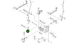 Вал 176-76-28180 Komatsu