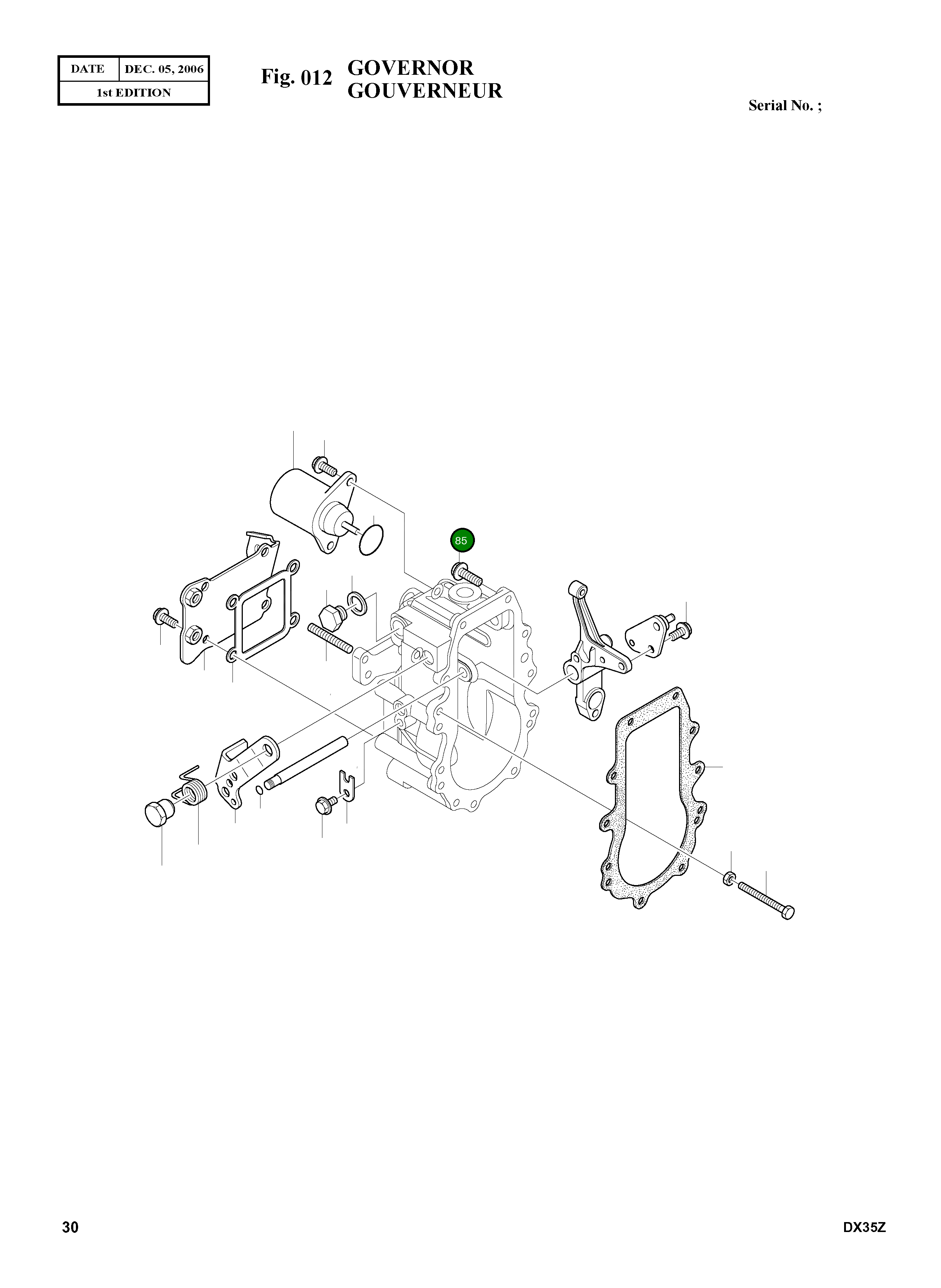 Болт M6X20 2.120-00150 Komatsu