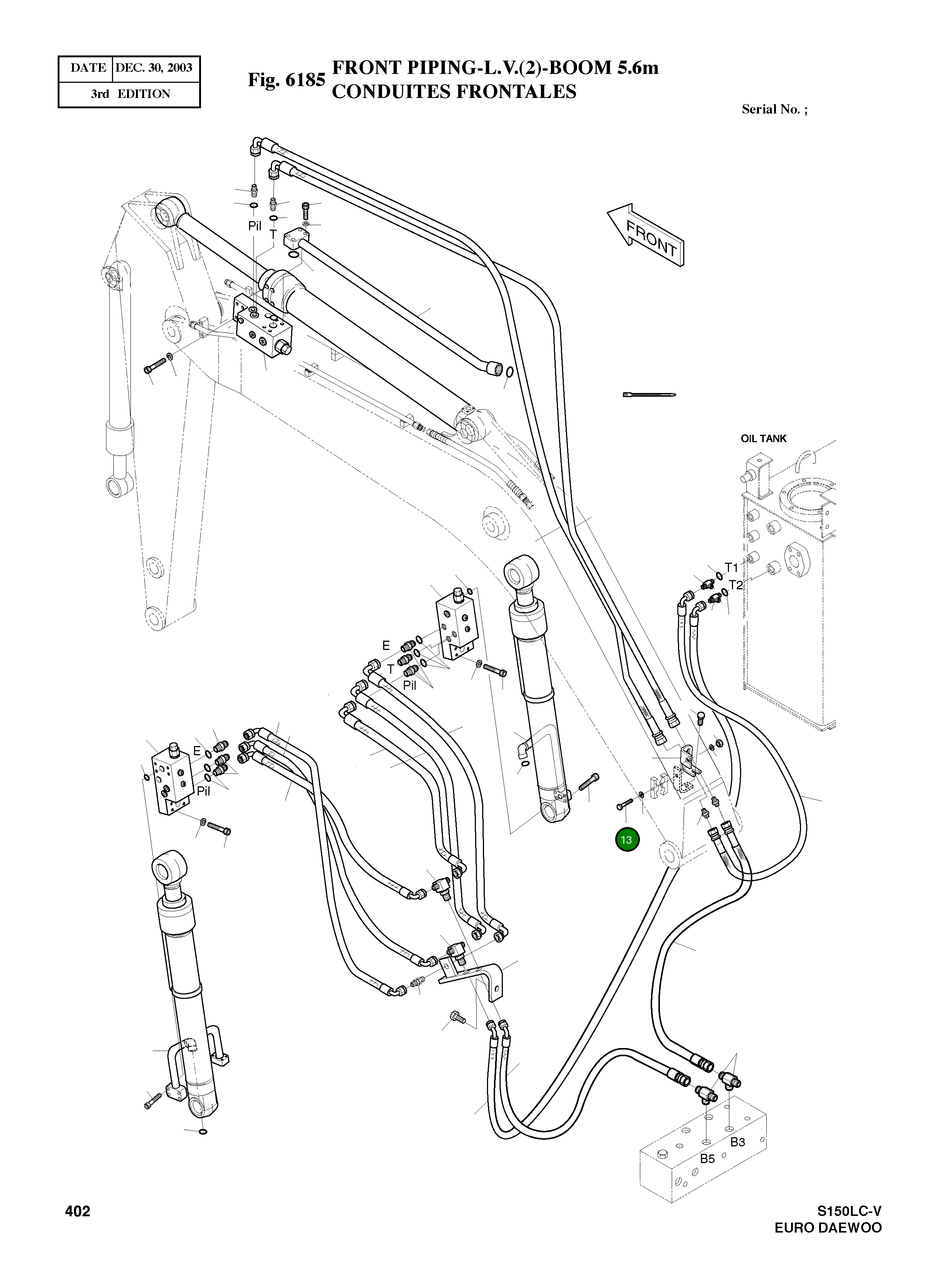 Болт M12X100 S0516663 Komatsu