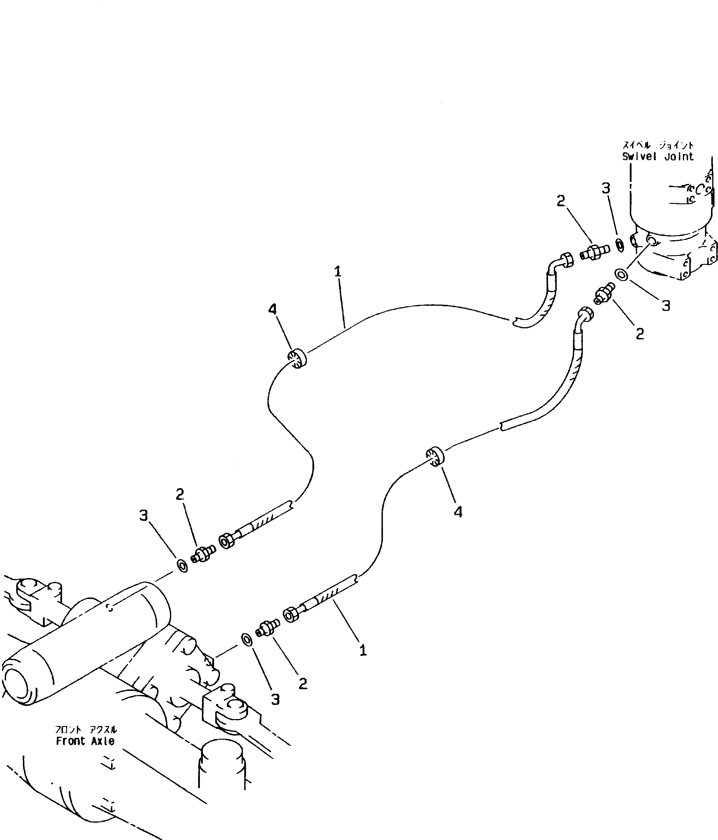 Адаптер 20G-62-K1421 Komatsu