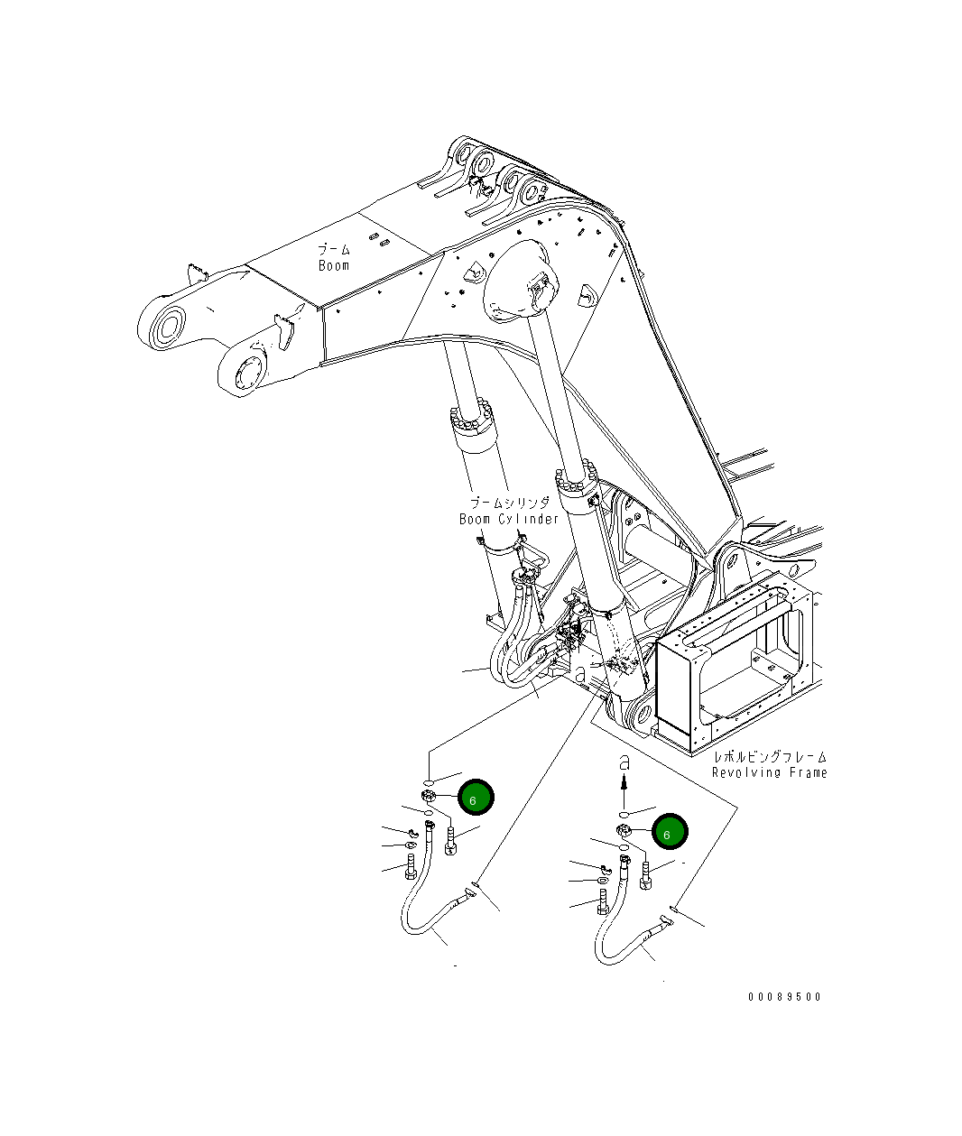Адаптер 21T-64-32980 Komatsu