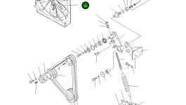 Вентилятор всасывающий 600-645-1060 Komatsu