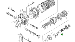 Вал 116971A Komatsu