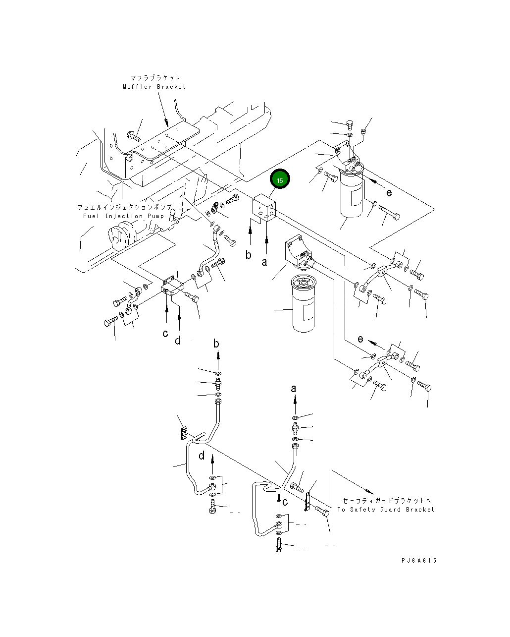 Адаптер 6215-71-7511 Komatsu