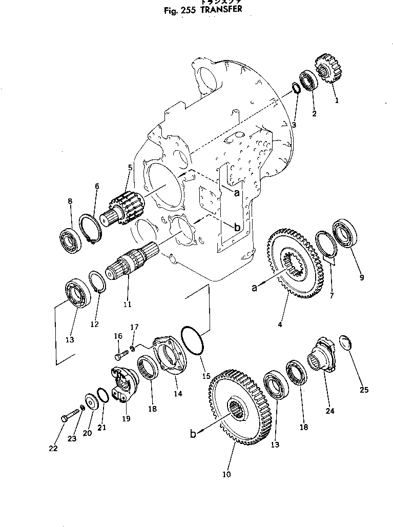 Вал 362-15-13311 Komatsu