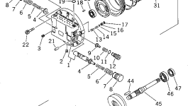 Комплект уплотнений TZ400A9000-00 Komatsu