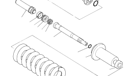 Вилка 2157-1013A Komatsu