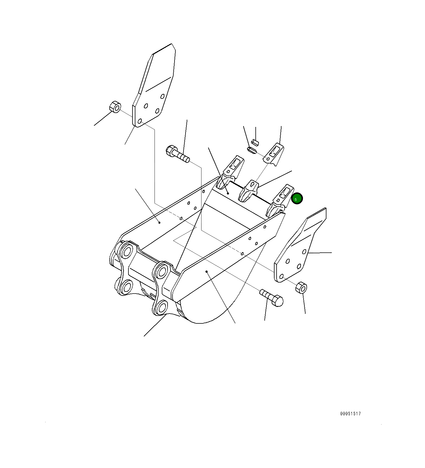 Адаптер 206-70-58150 Komatsu