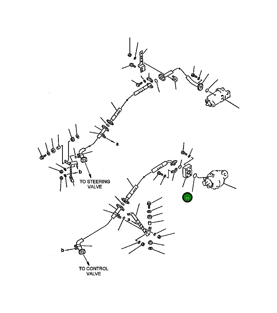 Адаптер 421-62-13880 Komatsu