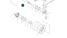 Вал 14S-30-14130 Komatsu