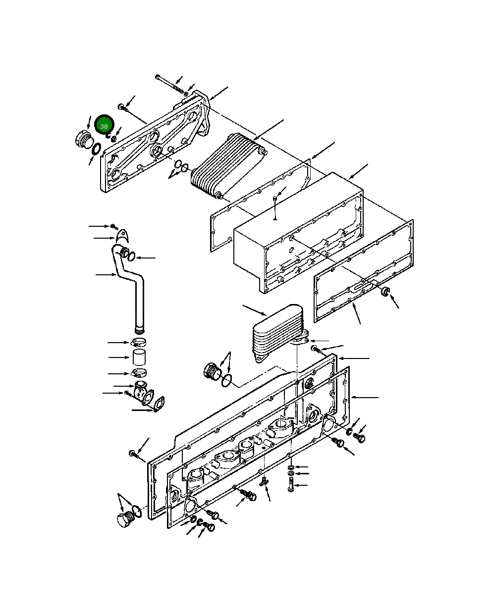 Болт (3/8 - 16x11 1/4 INCH) 1295 168 H1 Komatsu