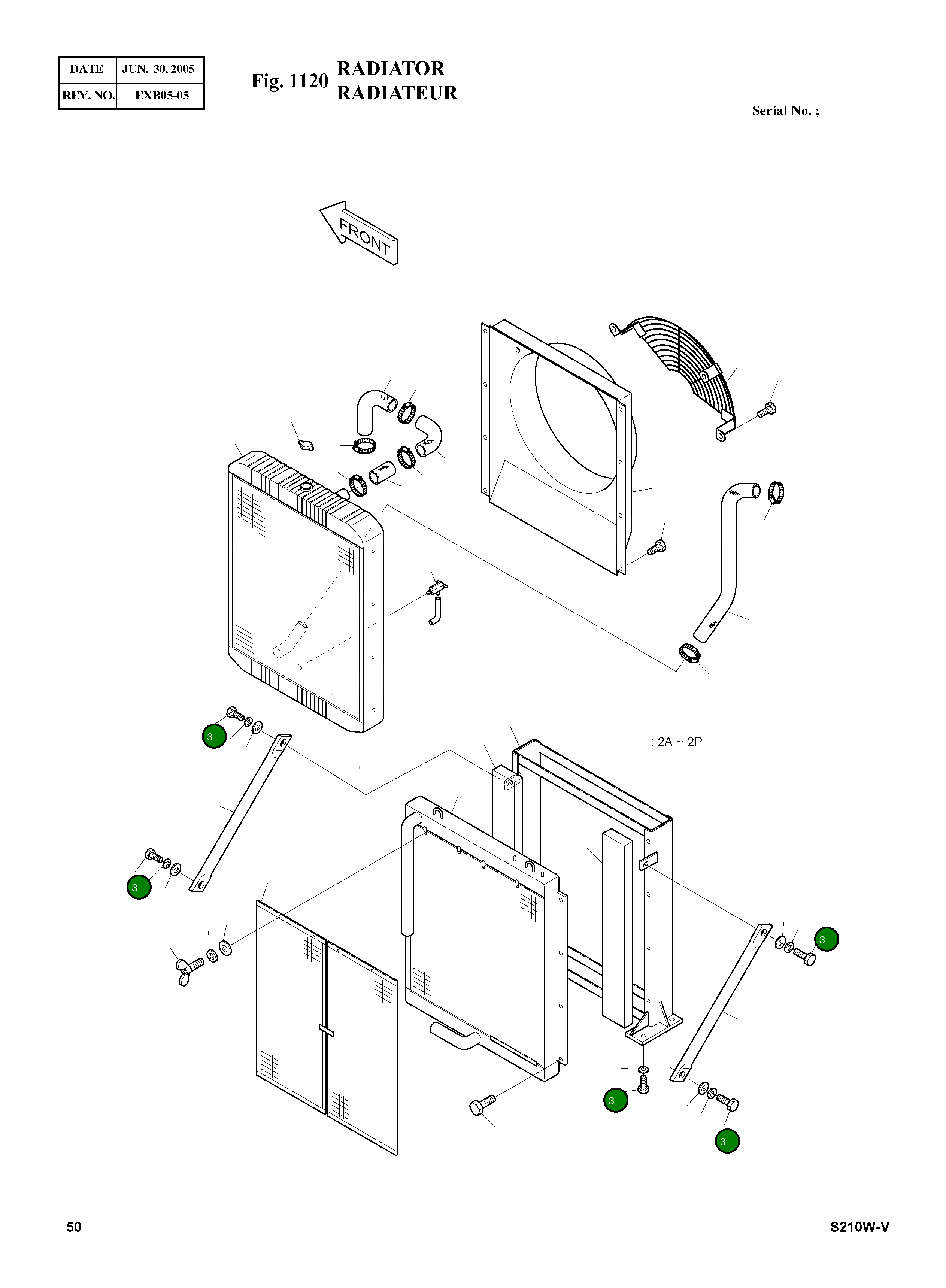 Болт M16X2.0X40 S0565056 Komatsu