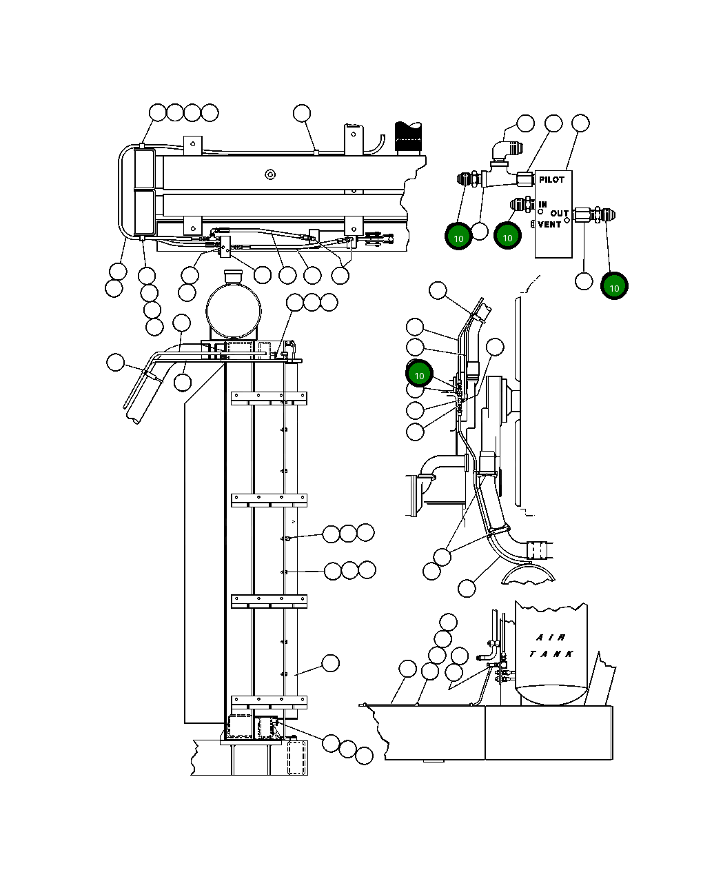 Адаптер TD9718 Komatsu